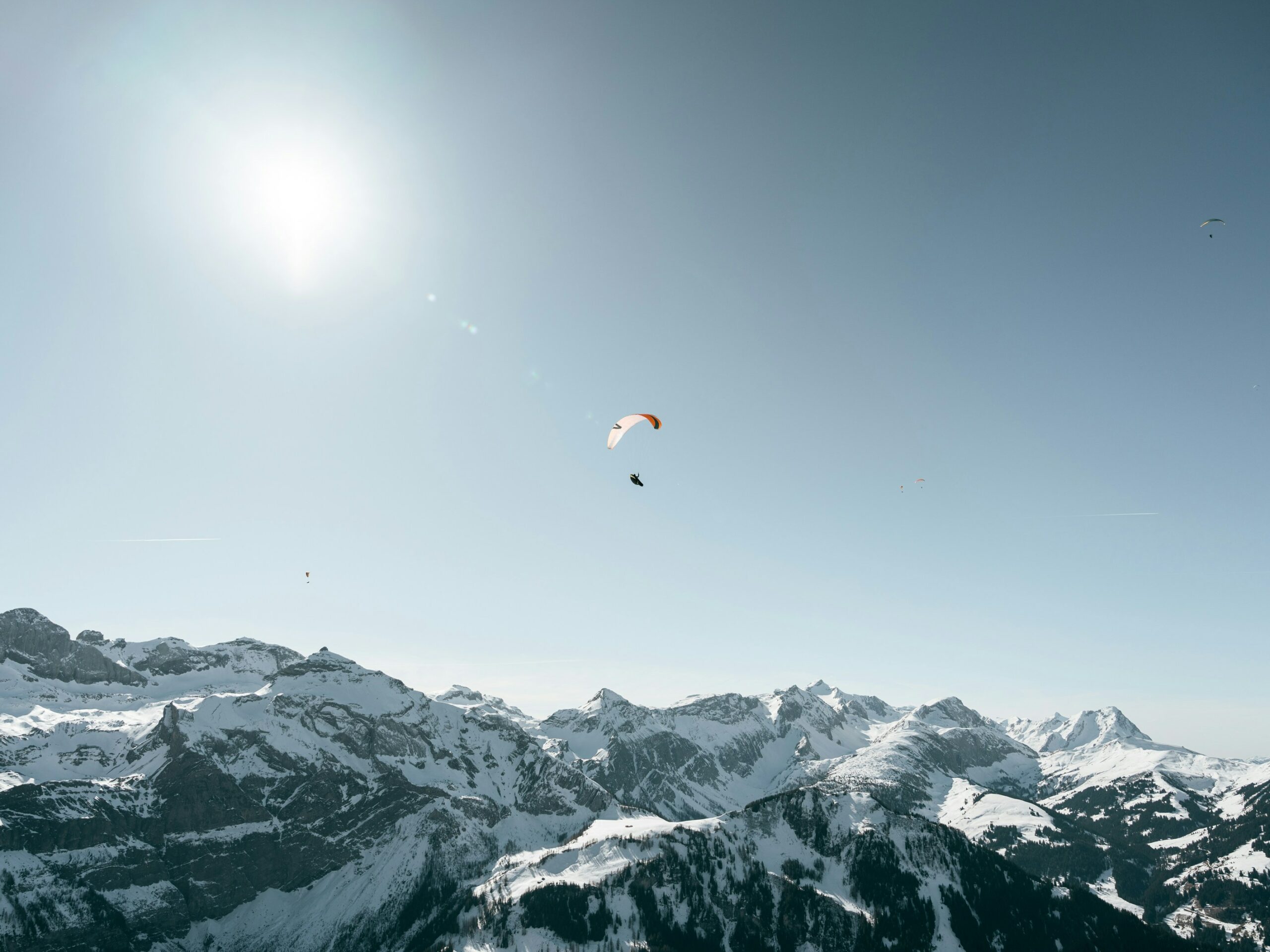 Baptême de parapente