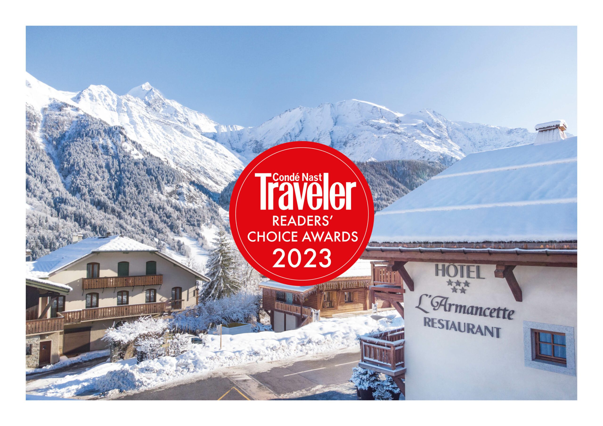Armancette – 3ème place au Condé Nast Traveler Readers’ Choice Award 2023